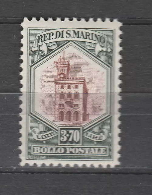 S37533 San Marine MNH 1935 Ansichten Und Freiheit Sächsischer 154a L.3,70 1v