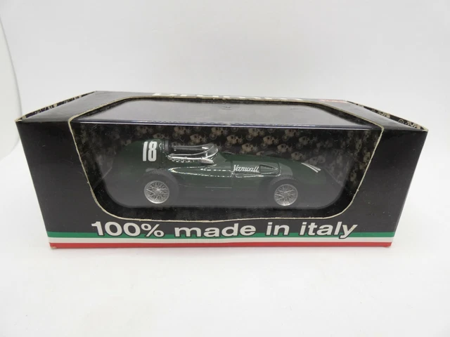 1:43 Brumm Vanwall F1 Vw5 #18 Winner British Gp 1957 S.Moss 1957 T.Brooks R098 M