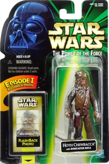 Chewbacca Hoth ""Tesb"" Flashback Star Wars Power Of The Force Collezione Hasbro