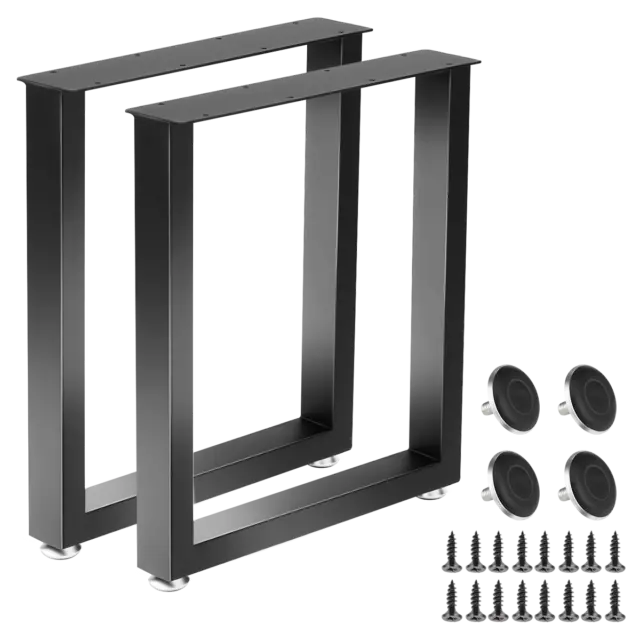 2er-Set Tischbeine Tischgestell Tischkufen Industrie Design Stahl Tisch Kufen