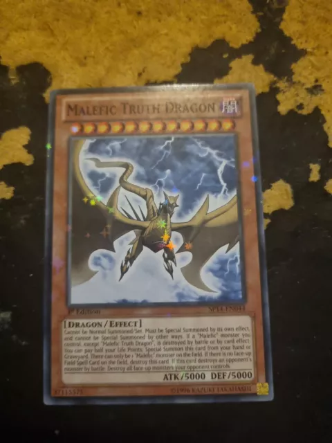 SP14-EN044 Malefic Truth Dragon 1st Edition LP YuGiOh Card
