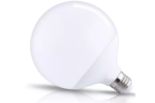 Lampadina led globo 30w luce fredda 6000K attacco E27 lampada sfera G150 DR 2