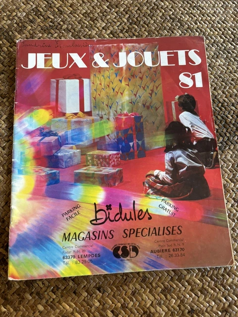 Catalogue Jouets 1981 – Bidules, Action Joe, Ulysses 31, Capitaine Flam, Occasion