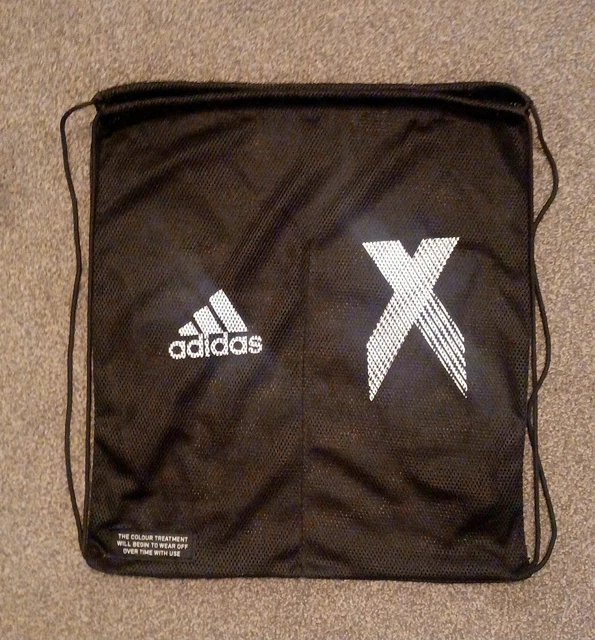 ADIDAS FOOTBALL BOOT Drawstring Bag School Gym - X17/Predator/Nemeziz 4.00  - PicClick UK