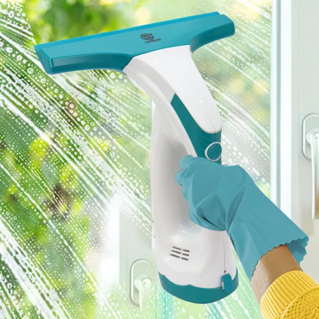 Cordless Rechargeable Window Vac Vacuum Cleaner For Mirrors Tiles Shower Screens