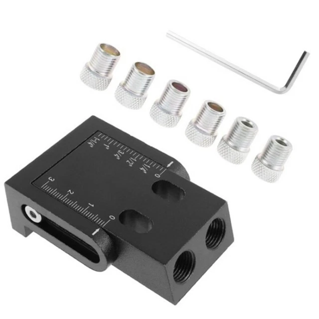 8 Pieces Oblique Hole Locator 15 Degree Angle Locator Guide Aluminum Alloy Tools
