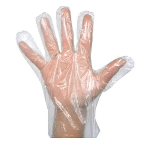 Castle Houseware 1000 X Plastique jetables en polyéthylène Gants Grande Taill...