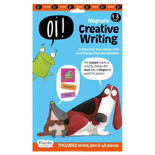 Fiesta Crafts Oi Kreativ Schreiben Magnetisch Set Kinder Lernen Lern Spielzeug