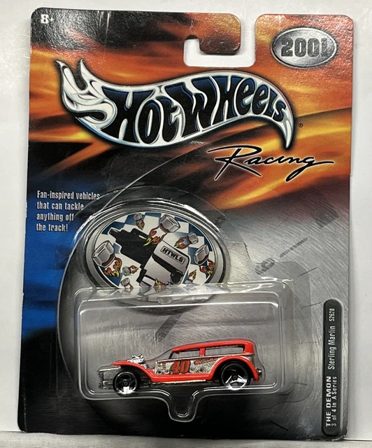 2001 Hot Wheels Racing The Demon Series Sterling Marlin #40