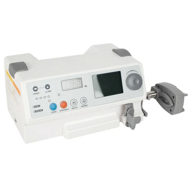 Medical Syringe Pump SP-50B with LCD Display  Alarm -FDA Approved - Carejoy