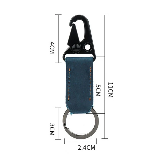 EDC Porte-clés de voiture Mousqueton militaire Boucle de bouche d'aigle 2