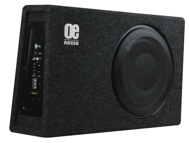 Subwoofer OE Audio 25.4cm 1800W - Double Bobine 4 Ohm - Puissance RMS 900W - Pour Installation Voiture