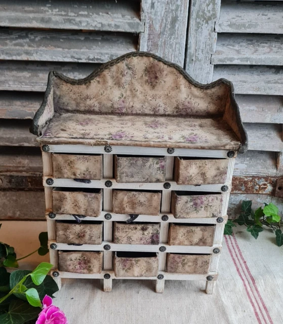 Poupée Japonaise Tissu Armé 1950 - 17 Cm - Tête Imprimée - Socle Bois Et Boîte