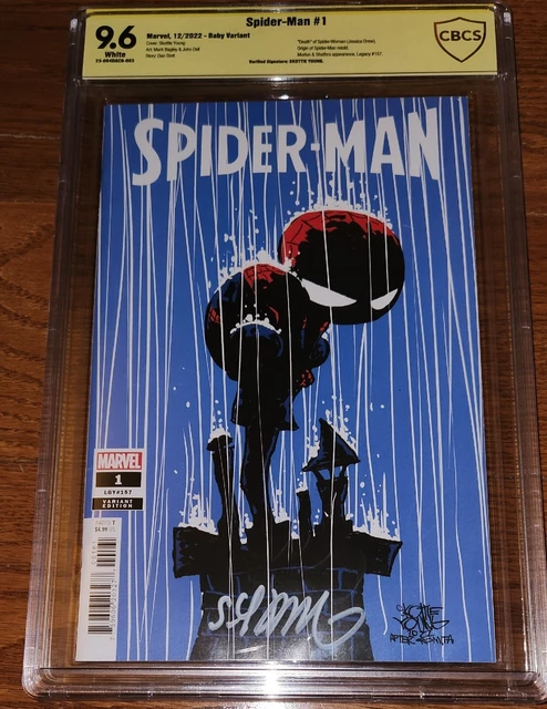 Spider-Man #1 CBCS 9.6 NOT CGC Skottie Young Variant SIGNED by Skottie