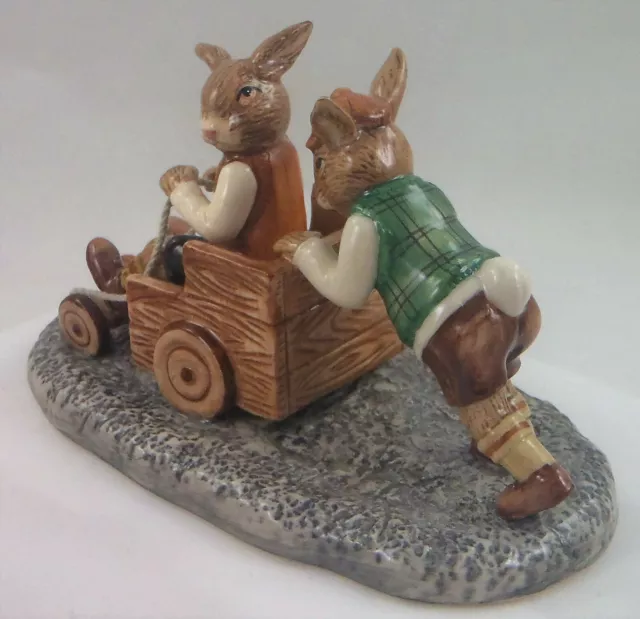 Royal Doulton Billycart Bunnykins DB491 Aussie limited edition **was $149** 3