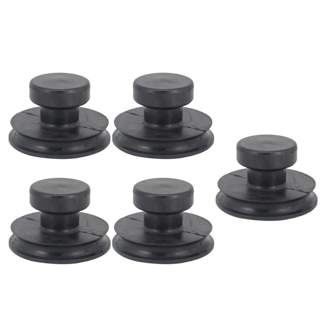 5 Pcs Ventouse De Bol De Bol D'aspiration En Caoutchouc Ascenseur