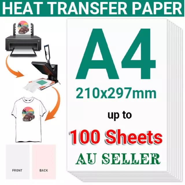 Iron Heat Transfer Paper Sublimation Paper Inkjet Printer T-Shirt Printing Paper