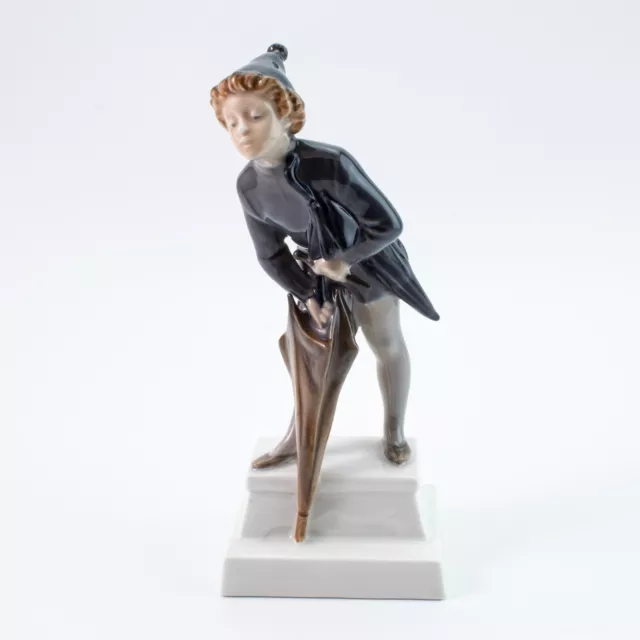 STATUINA PORCELLANA ROYAL COPENHAGEN "The Sandman" COD 1129 CM 17.5x7.5x6.5