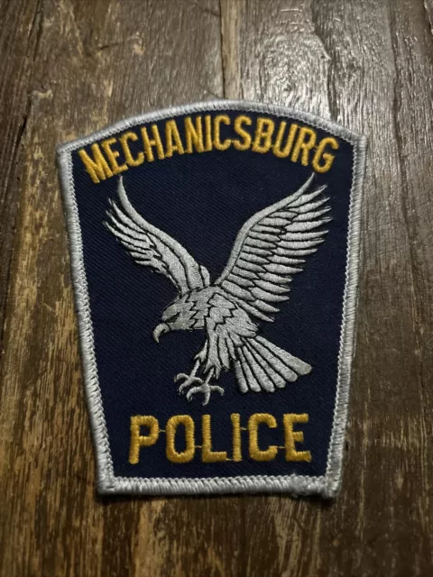Mechanicsburg Ohio OH Police Department Shoulder Patch Bald Eagle