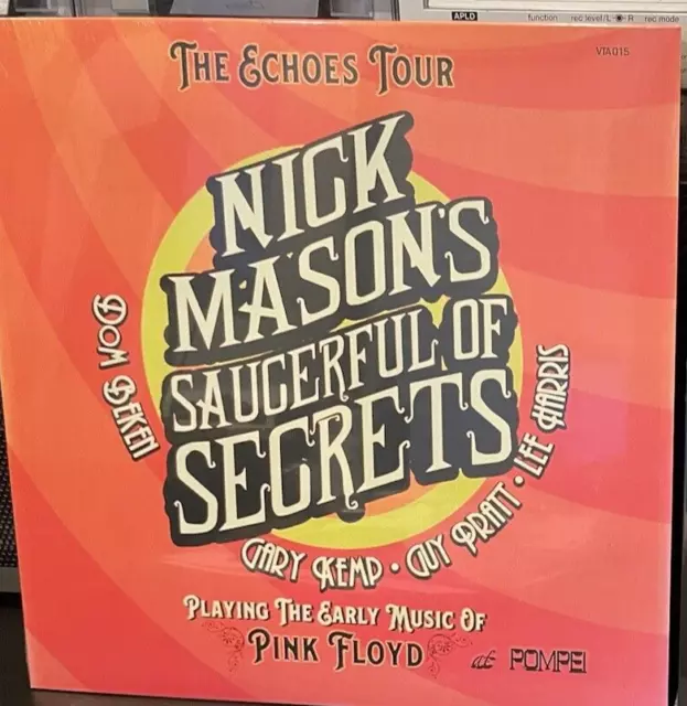 Nick Mason's Saucerful of Secrets Live in Pompei Vinyl 12" Echoes Tour