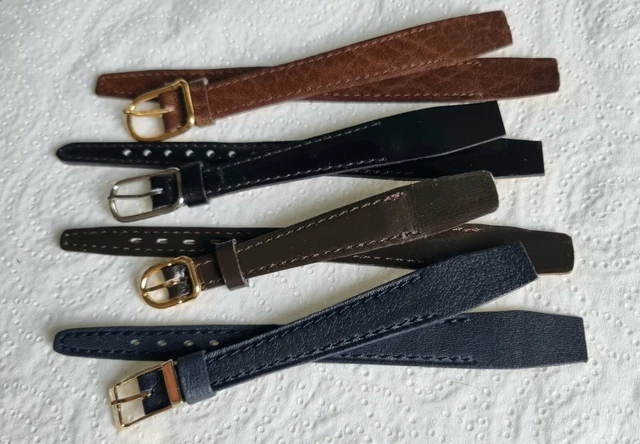 Bracelet De Montre Cuir FLEURUS - 14mm - Vachette, Box Ou Camel - Fabriqué En France