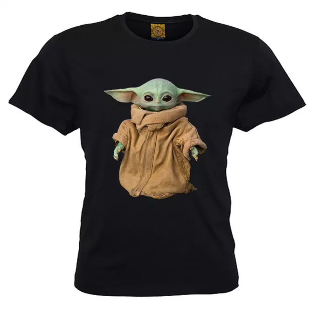 Baby Yoda T-Shirt star wars the Mandalorian the child Fashion  AU Seller