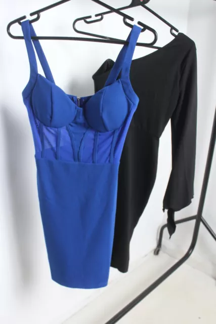 2 X Shein Womens Evening Dress Bundle Joblot - Size XS Petite (4I)