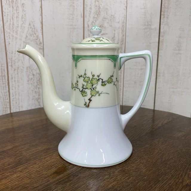 Noritake #1 Antique Pot Old Maruki Seal For UK Export Around 1911-1941