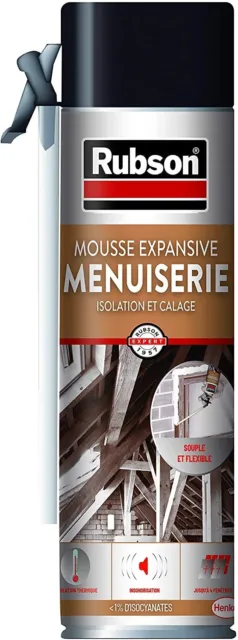 RUBSON Mousse Expansive Menuiserie mousse de rebouchage et d'isolation pour m...