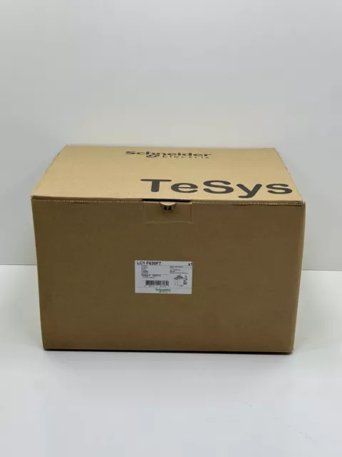 SCHNEIDER LC1 F630F7 TeSys CONTACTOR 110/120V 50/60Hz LC1F630F7