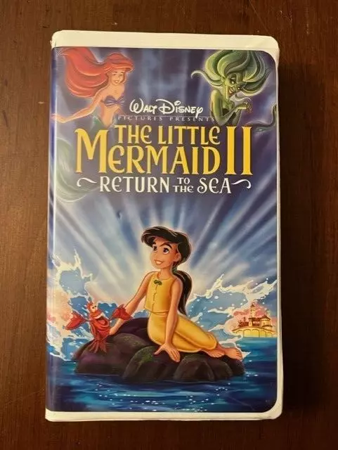 Walt Disney Classic The Little Mermaid II Return to the Sea VHS Color 75 Minutes