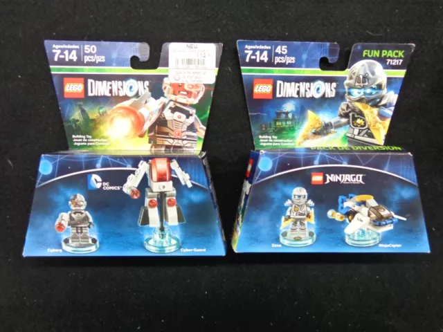 LEGO DIMENSIONS NINJAGO ZANE FUN PACK #71217 NEW in Box SEALED