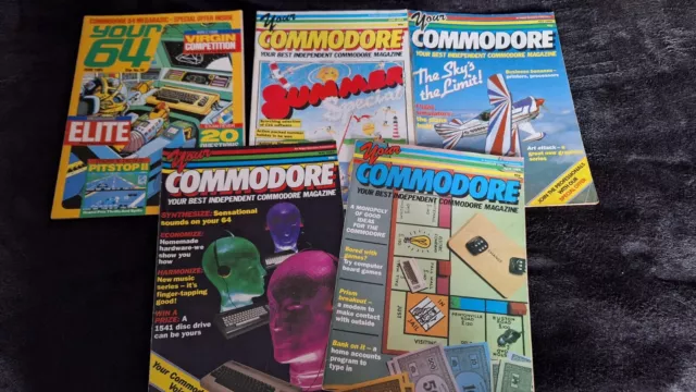 Commodore C64 Retro Magazines - Your Commodore + Your 64 Issue 10 June 1985