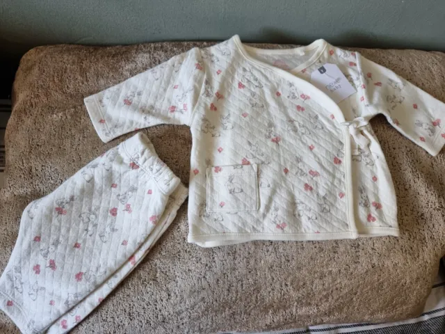 Baby Girls 0-3 Months Outfit BNWT Next Top & Leggings Set