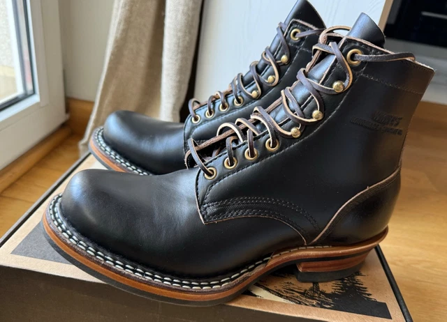WHITE’S BOOTS 350 Cruiser 8 F, handsewn stitchdown, black CXL, mini ...
