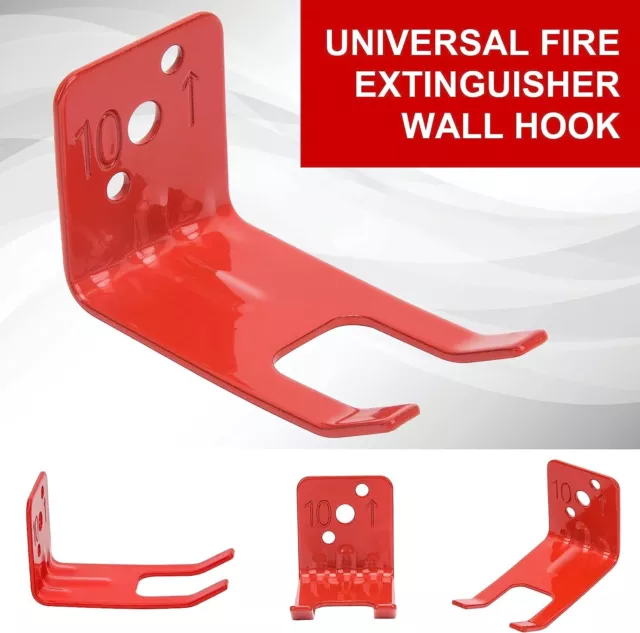 ✅🧯1-UNIVERSAL FORK STYLE WALL MOUNT 5/10 lb. SIZE FIRE EXTINGUISHER BRACKET NEW