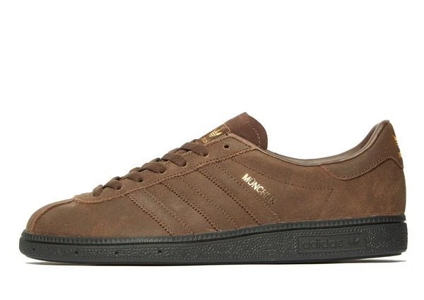 Adidas munchen discount brown leather