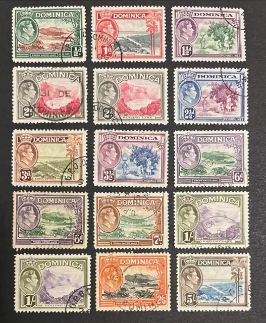 Dominica 1938-47  Values Used