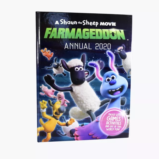 A Shaun the Sheep Movie Farmageddon Annual 2020 Book By Sweet Cherry Publishing