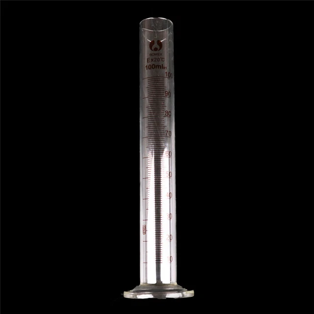 Graduated Glass Measuring Cylinder Chemistry Laboratory Meas-qk u