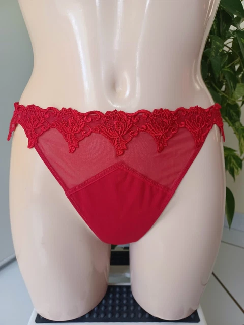 String Lise Charmel Modèle Paris Flirty Taille 3 - Blanc Azur - Neuf Avec étiquettes - Réf ACA0084