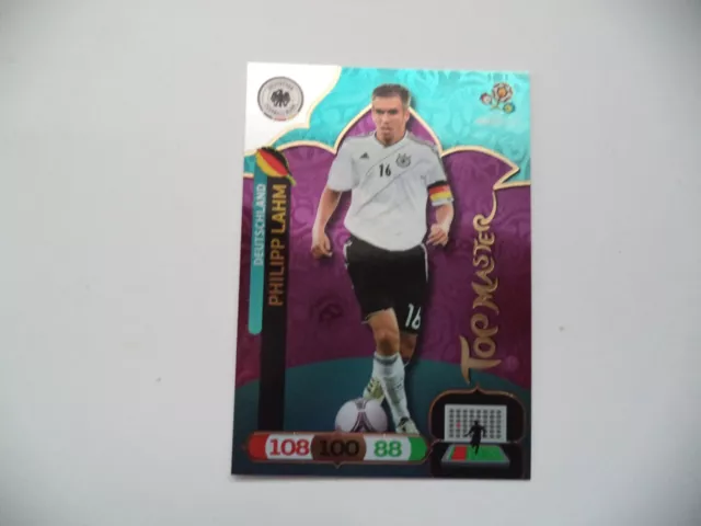 Panini Adrenalyn XL Euro 2012 Philipp Lahm Top Master UEFA Poland Ukraine