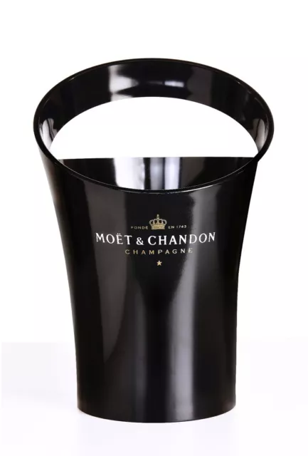 RADIADOR DE CHAMPÁN Moet & Chandon cubo de champán cubo de hielo negro Imperial Black