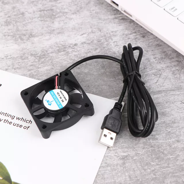 1Pc DC5010 Silent Fan 5V Oily USB Cable Humidifier Connector PC Fan Coo-wa