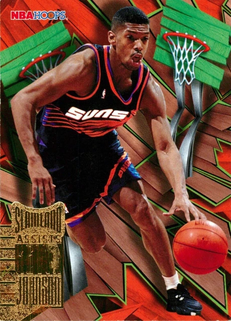✺Nouveau✺ 1996 PHOENIX SUNS NBA Carte KEVIN JOHNSON Hoops Slamland