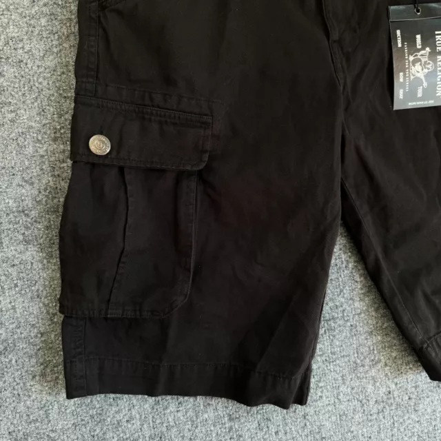 TRUE RELIGION BRAND Jeans Men's Black Utility Cargo Shorts - 104821 ...
