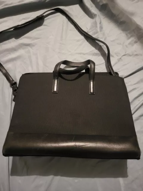 Tumi Ballistic Nylon leather Business Briefcase 43009D3 Black