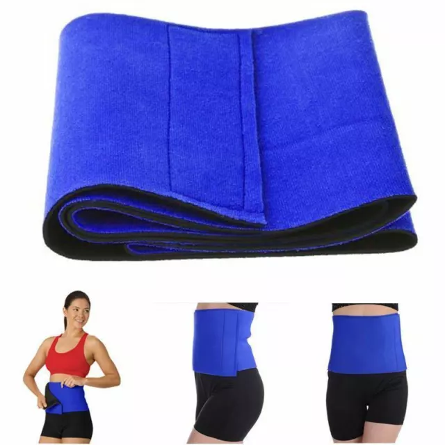 Unisex Neoprene Slimming Waist Belt Sweat Fat Cellulite Sauna Wrap Belly Burner