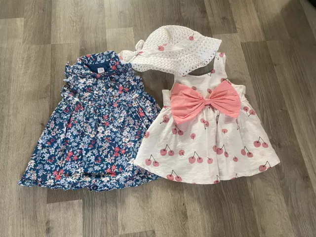 ❤️ Girls Beautiful Dress Bundle- 12-18 Months- Gap, Pat Pat ❤️ A43
