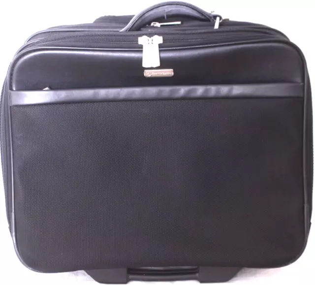 Franklin Covey Travel Bag Laptop Rolling Case Briefcase Carry On Wheels  Black. - business/commercial - by owner - sale